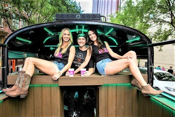 Nashville's Wildest Honky Tonk Public Party Bus (21+) - The rolling music matters: DJ, bartender, and crowd energy