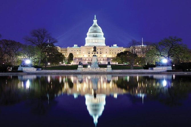 National Mall Monuments Night Tour with 10+ Stops, Entry Tickets - Upgrades: Museum and Washington Monument Tickets for Your Next Day
