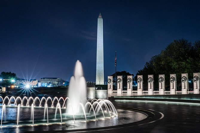 National Mall Monuments Night Tour with 10+ Stops, Entry Tickets - Photo Stops You’ll Want to Prep For: U.S. Capitol, White House, Lincoln