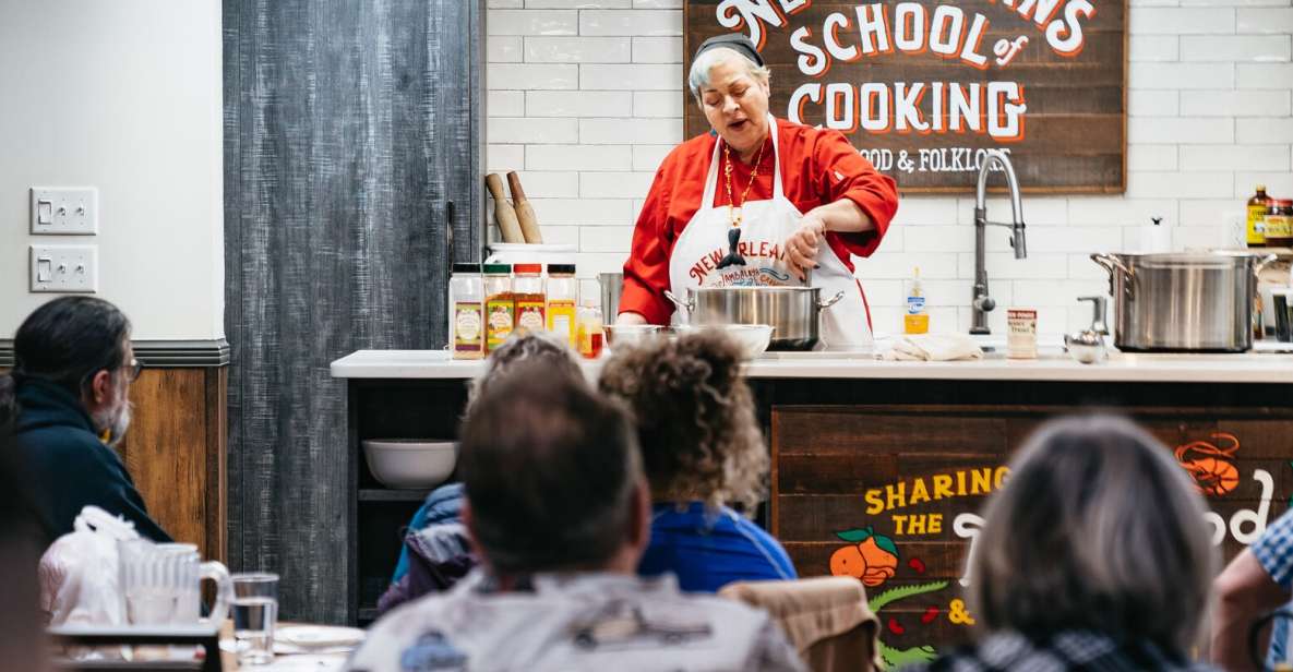 New Orleans: Cajun and Creole Cooking Class - Where it happens: the early-1800s molasses warehouse vibe
