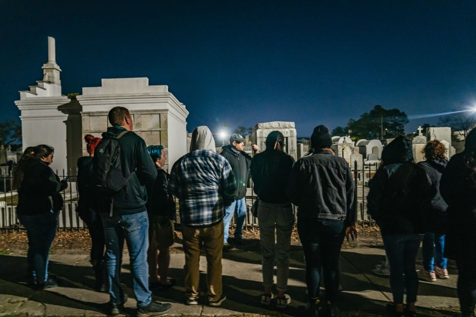 New Orleans: Cemetery Bus Tour At Dark with Exclusive Access - Passing the Classics: St. Patrick Cemetery No. 1, Mid-City, and St. Louis Cathedral