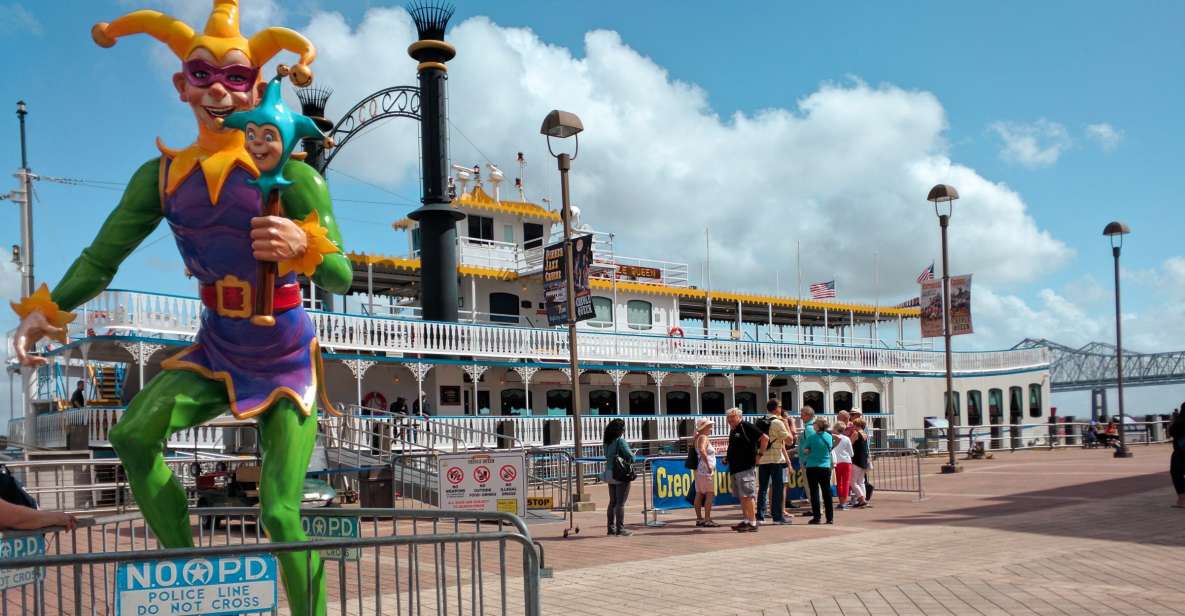 New Orleans: Creole Queen History Cruise with Optional Lunch - The Chalmette Battlefield stop: what you actually do on shore