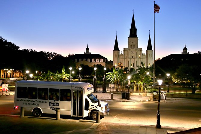 New Orleans Dead of Night Ghosts and Cemetery Bus Tour - Bayou St. John: Marie Laveau rituals and Magnolia Bridge legends
