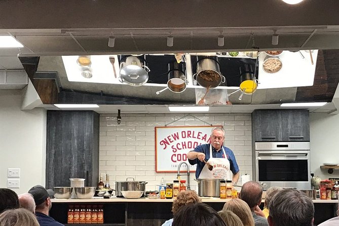 New Orleans Demonstration Cooking Class with Meal - Entering a Converted Molasses Warehouse in New Orleans