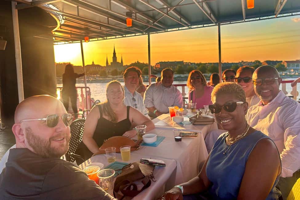 New Orleans: Evening Steamboat Jazz Cruise + Optional Dinner - Four decks and the top-deck photo hunt: what to do after you board