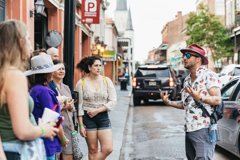 New Orleans Haunted Ghost, Voodoo & Vampire Walking Tour - Finale at Lafitte’s Blacksmith Shop: spooky energy meets cash rules