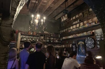 New Orleans Haunted History Ghost Tour - Vieux Carré at night: French Quarter lanes, Bourbon Street energy, and bar legends