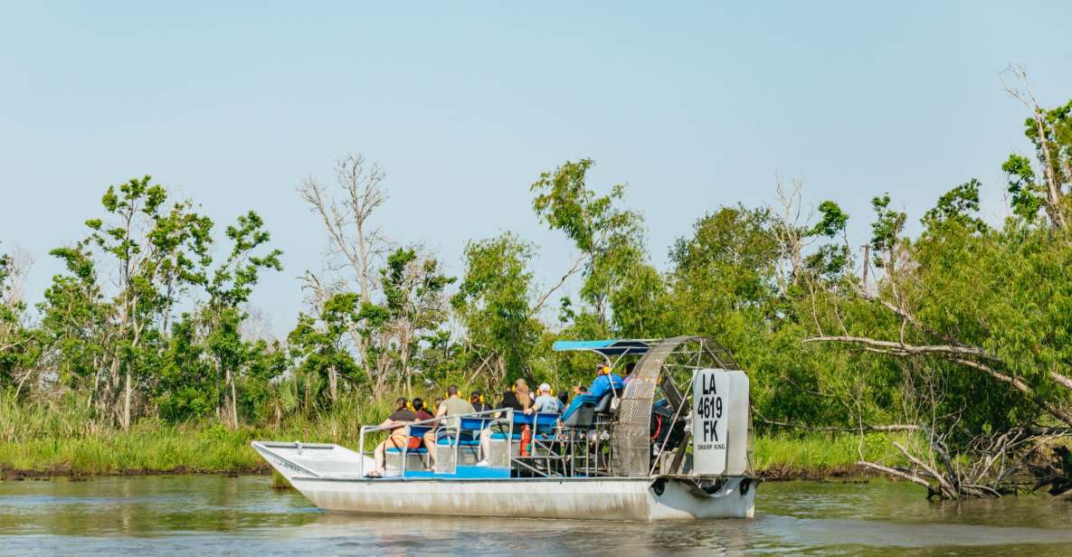 New Orleans: High Speed 9 Passenger Airboat Tour - Key takeaways before you go