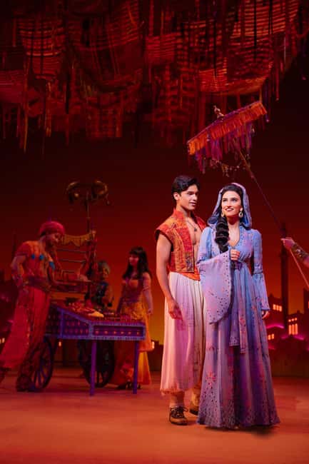 New York City: Aladdin on Broadway Entry Tickets - Your 2.5-hour Broadway loop: from seats to intermission