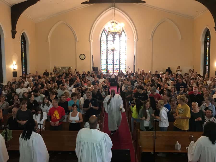 New York City: Harlem Gospel Live Music Concert - The show itself: clapping, singing, and foot-stomping gospel energy