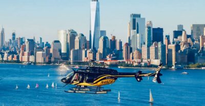 New York City: Manhattan Helicopter Tour - The route you’ll fly: lower Manhattan, the islands, and the Statue’s close-up