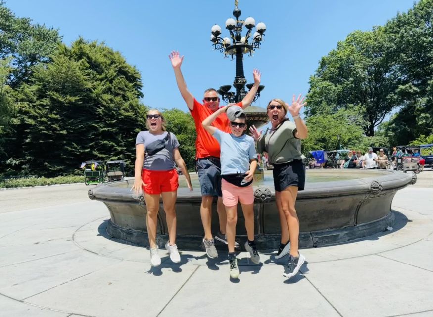 New York City: Private Central Park Pedicab Tour - The Mall, Cherry Hill, and Bow Bridge: the park’s picture-perfect middle