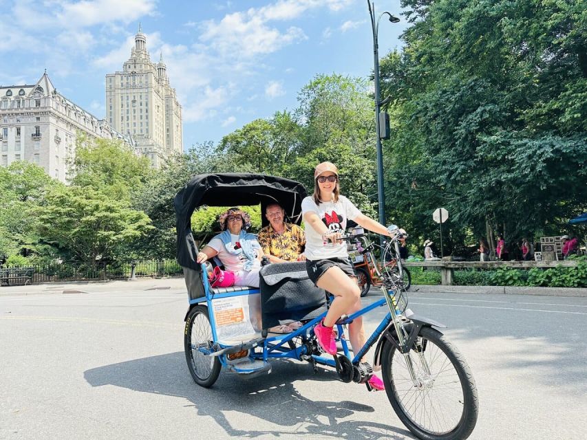 New York City: Private Central Park Pedicab Tour - The reservoir and major museum area views: the break that prevents fatigue