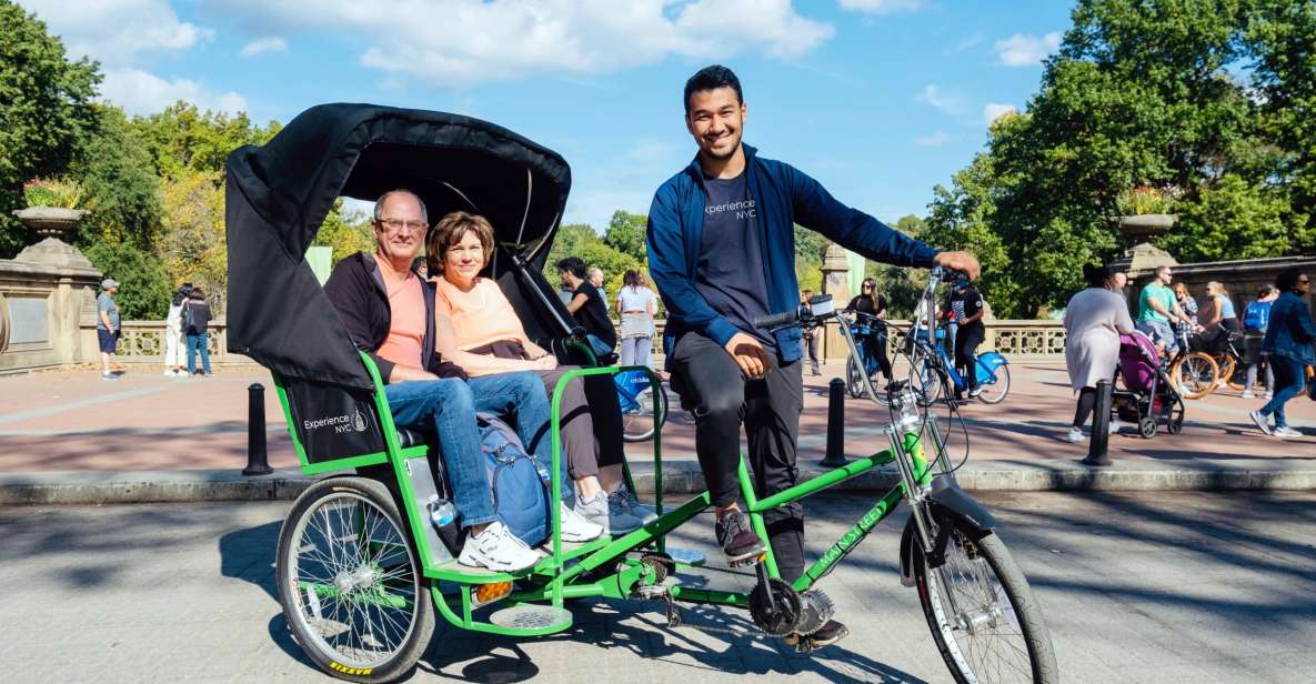 New York City: Private Central Park Pedicab Tour - Price and time: how $40 per person can work for your day