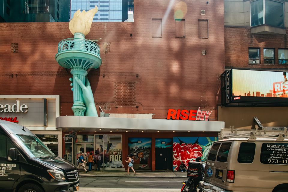 New York City: RiseNY Experience Ticket - The Virtual Skies Soaring Ride: Suspended, Multi-Sensory, and Built for Big Reactions