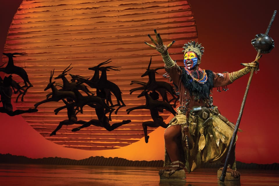 New York City: The Lion King Broadway Entry Tickets - The story on stage: how the savanna moments land in real time
