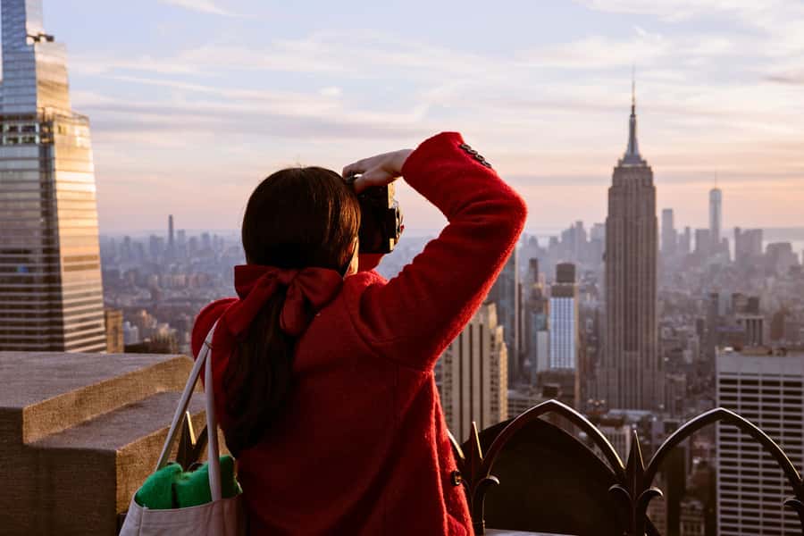 New York City: Top of the Rock Observation Deck Ticket - Optional The Beam Experience: a rotating 12-foot beam thrill