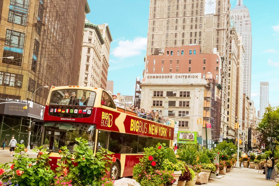 New York: Hop-on Hop-off Sightseeing Tour by Open-top Bus - Empire State Building and Midtown energy: classic views without the subway math