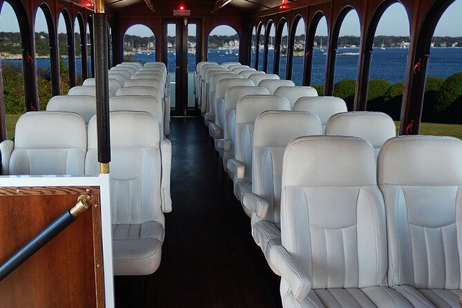 Newport RI Mansions Scenic Trolley Tour (Ages 8+ only) - The Fort Adams start: history, festival energy, and sunset possibilities