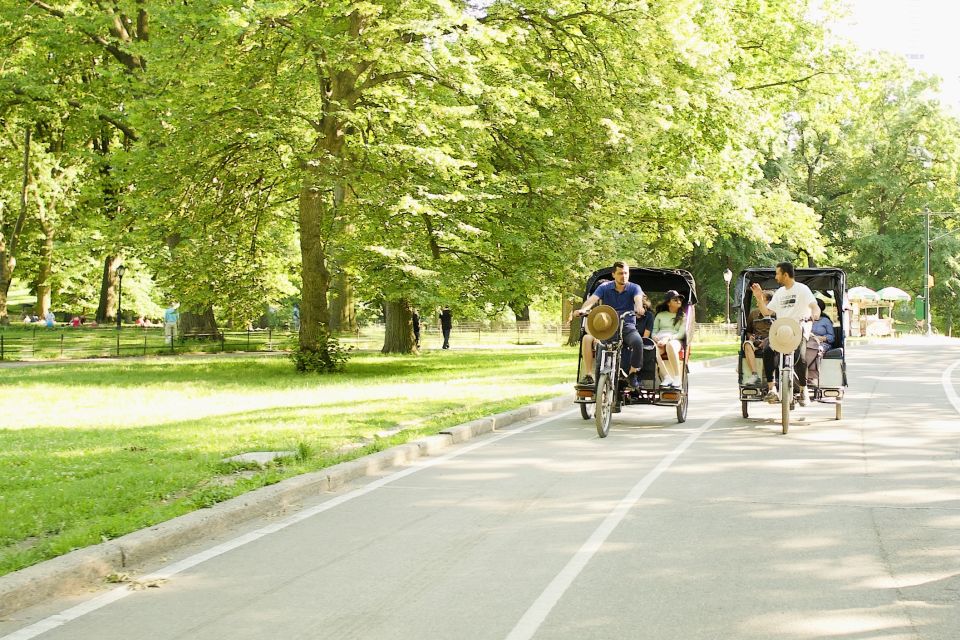 NYC: Central Park Celebrity Homes & Film Spots Pedicab Tour - From Wollman Rink to Gapstow Bridge: Central Park’s Most Cinematic Flow