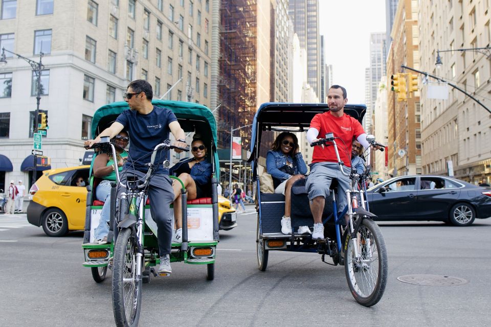 NYC: Central Park Celebrity Homes & Film Spots Pedicab Tour - Plaza Hotel Views and Key Photo Moments on the Way In