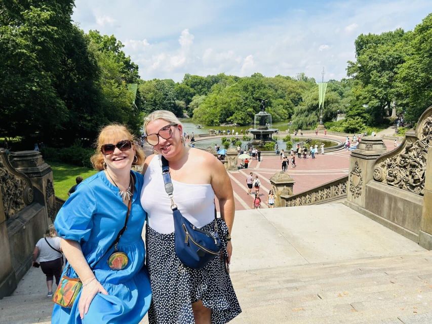 NYC: Central Park Celebrity Homes & Film Spots Pedicab Tour - Bethesda Fountain and Bethesda Terrace: Short Visits, Big Fan Reactions