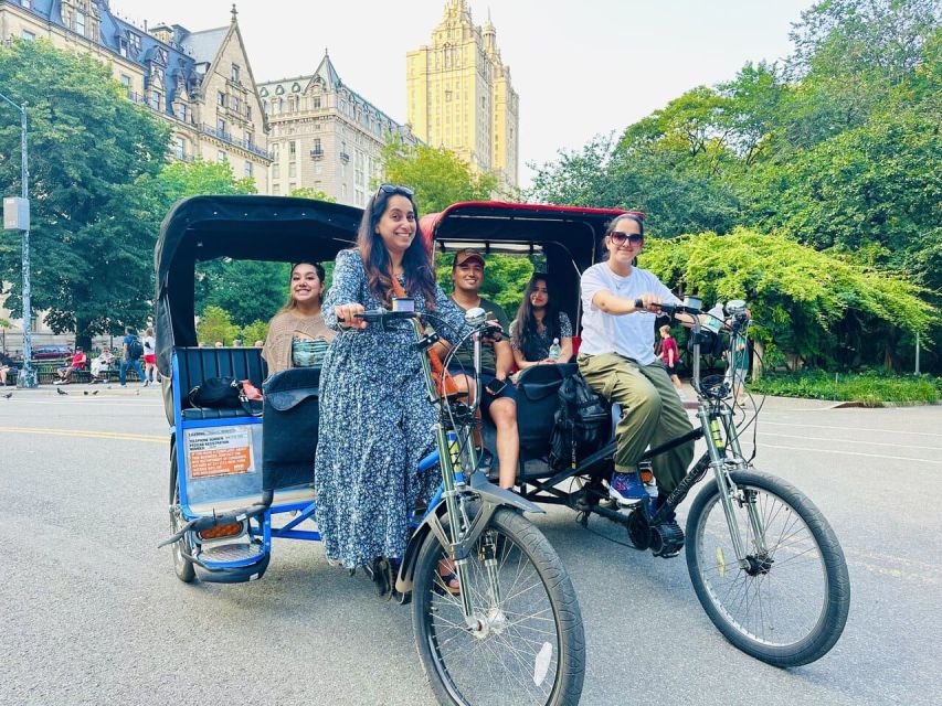 NYC: Central Park Celebrity Homes & Film Spots Pedicab Tour - The Mall, Cherry Hill, and Bow Bridge for That Classic Park Look