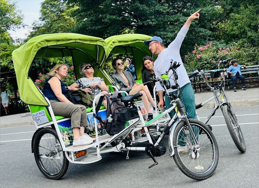 NYC: Central Park Guided Pedicab Tour - Gapstow Bridge to Wollman Rink: classic park scenes early on