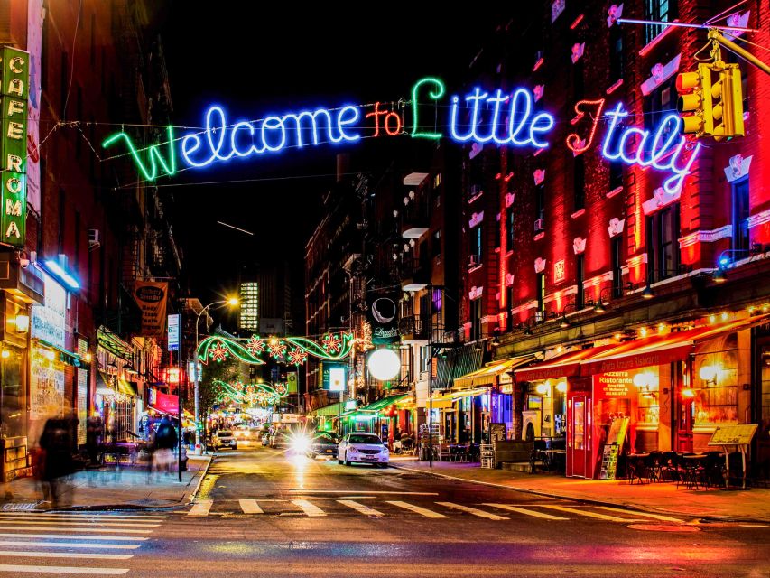 NYC: Chinatown and Little Italy Food Tour - Chinatown start: sponge cake, Columbus Park, and a dumpling stop with One World Trade views