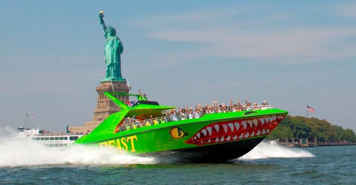 NYC: Circle Line Speedboat Skip the Box Office Ticket - The 30-Minute Route: Empire State, One World Trade, Statue, Ellis Island