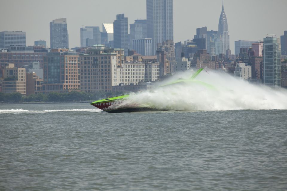 NYC: Circle Line "The Beast" Midtown/Downtown Speedboat Ride - The Beast experience: music, narration, and what the 45 mph feels like