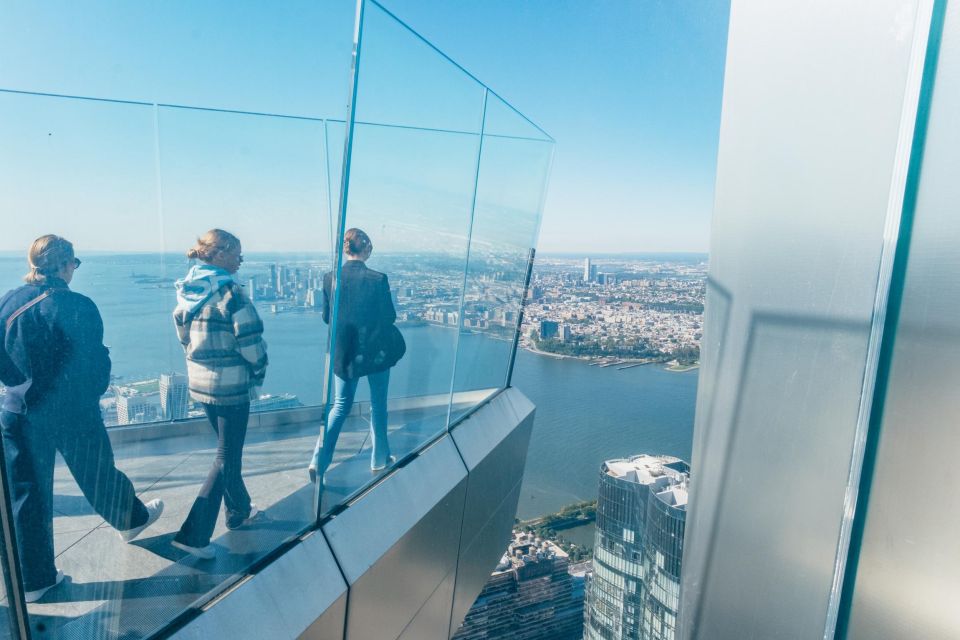NYC: Edge Observation Deck Admission Ticket - Outdoor sky deck: angled glass panels 80 feet out