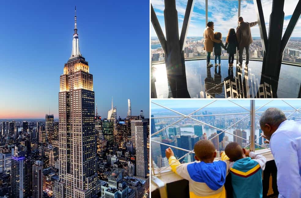 NYC: Empire State Building Express Tickets – Skip the Line - Upgrade to the 102nd floor for indoor floor-to-ceiling windows