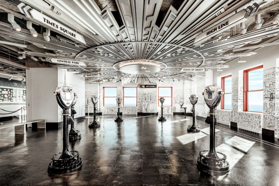 NYC: Empire State Building Observation Deck Tickets - The Indoor Route Starts with Big Picture Storytelling