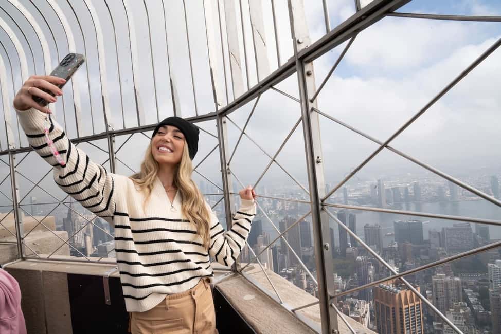 NYC: Empire State Building Tickets - Observatory & Museum - 86th Floor Observatory: the 360-degree views that teach you NYC