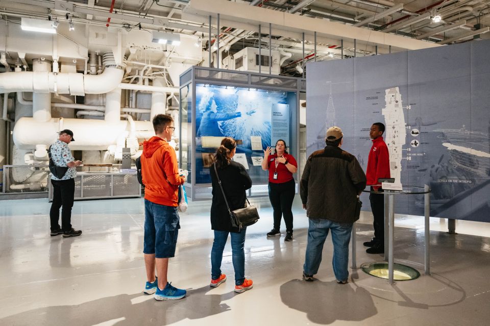 NYC: Intrepid Museum Entry Ticket - Flight Deck: restored aircraft and ship views from the top