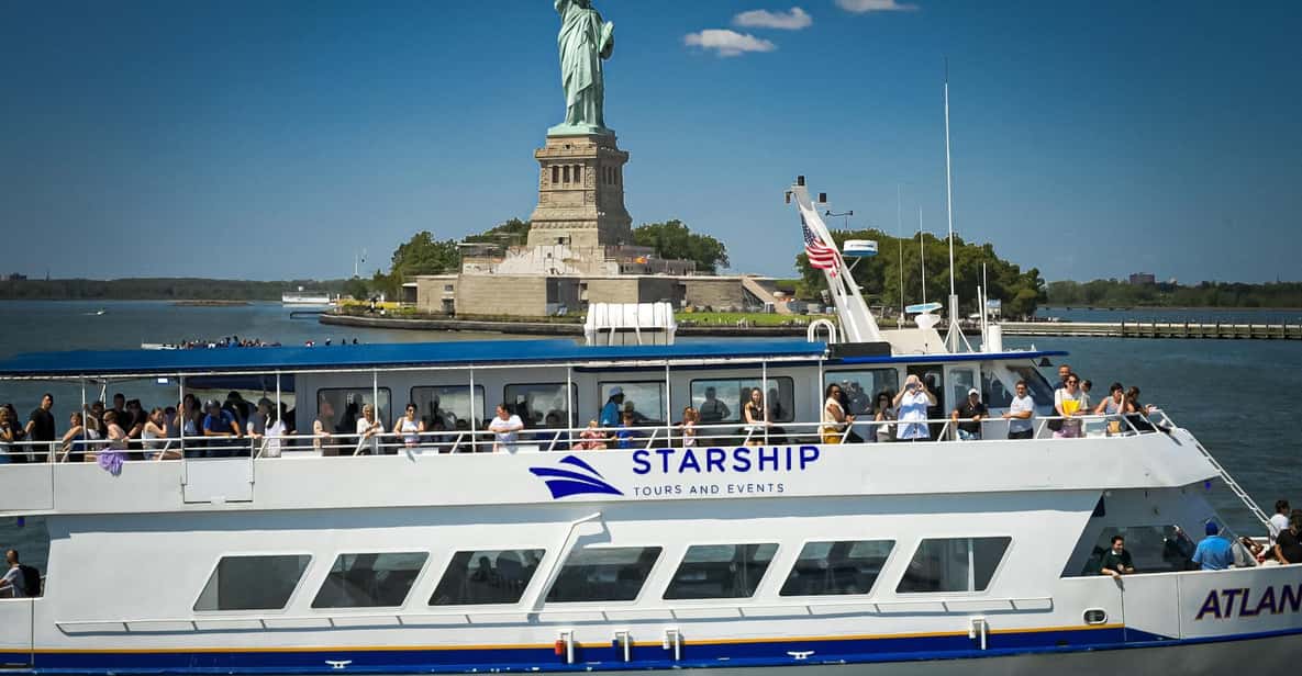 NYC: Starship Landmark 90 Minute Sightseeing Cruise - Liberty moments: the photo with the Statue of Liberty is the headline
