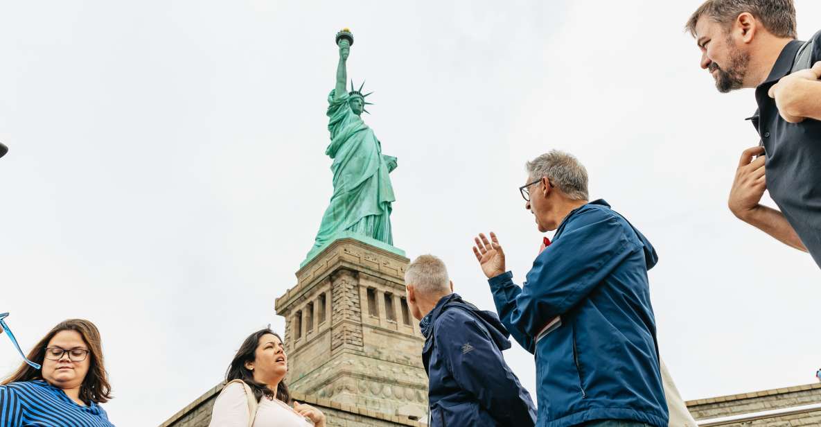 NYC: Statue of Liberty and Ellis Island Guided Tour - Ferry to Liberty Island: views plus the story behind the monument