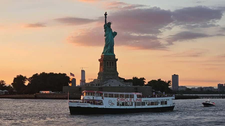 NYC: Statue of Liberty Sunset Cruise Skip-the-Line Ticket - South Street Seaport to Lady Liberty: what you’re really buying