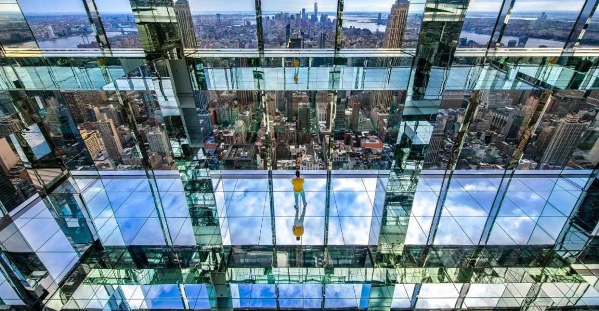 NYC: SUMMIT One Vanderbilt Tickets - Levitation at 1,063 Feet: The Glass Skybox Moment