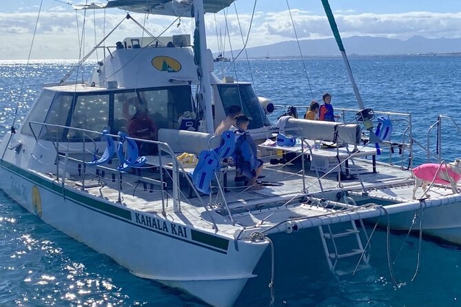 Oahu Catamaran Snorkel Tour: See Turtles 100% Guaranteed - Sailing the Waikiki Coast Before Turtle Canyon Reef