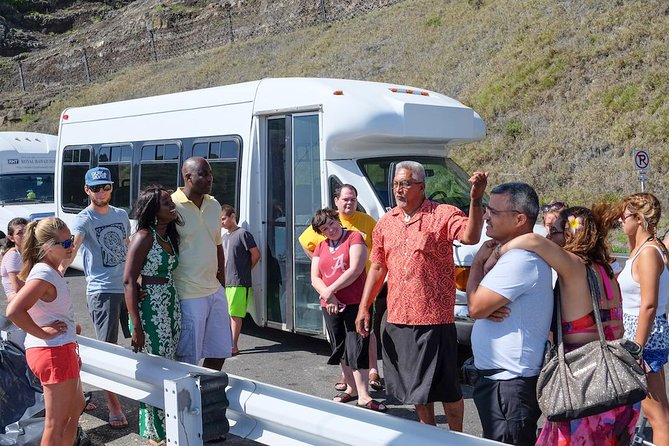 Oahu Circle Island Tour with Waimea Waterfall - North Shore Fruit Stands and the Surf-Spot Drive-By