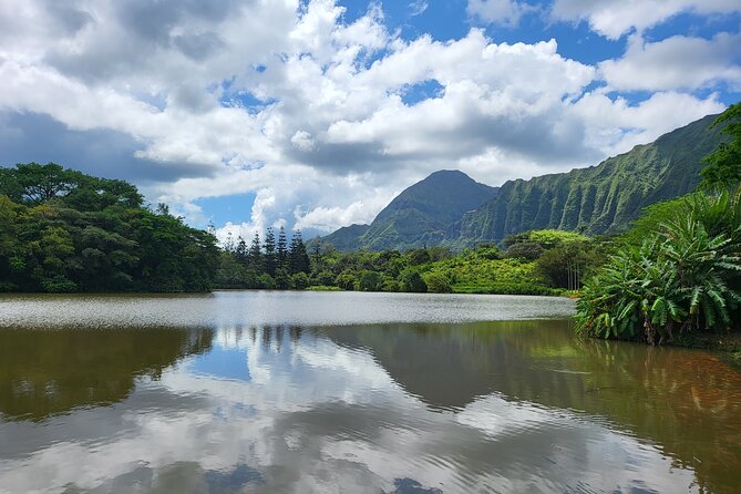 Oahu Fun Circle Island Tour With Pickup - Kahuku: lunch on the north shore and a real shave ice moment
