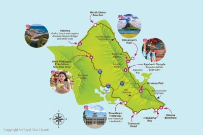 Oahu Grand Circle Island and Haleiwa Tour: 9-Hr Deluxe Experience - Diamond Head Lookout and Nu’uanu Pali: Big Views, Fast