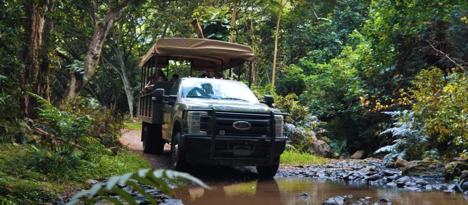 Oahu: Kualoa Open Air Jungle Expedition Tour - Kualoa Ranch check-in timing: arrive early and plan for a queue