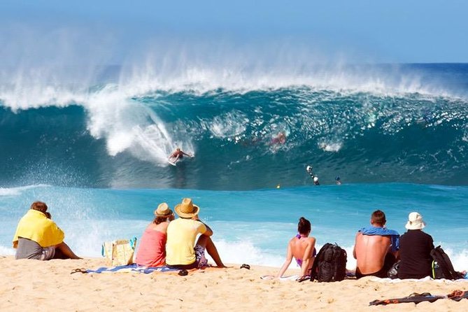 Oahu Ultimate Circle Island Tour Full Day Experience - Waimanalo Windward Break: Shave Ice, Restrooms, and Views