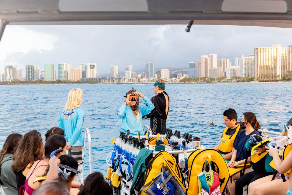 Oahu: Waikiki Turtle Canyons Cruise and Snorkel Excursion - Turtle Canyon snorkeling: how the 1.5 hours feels in practice