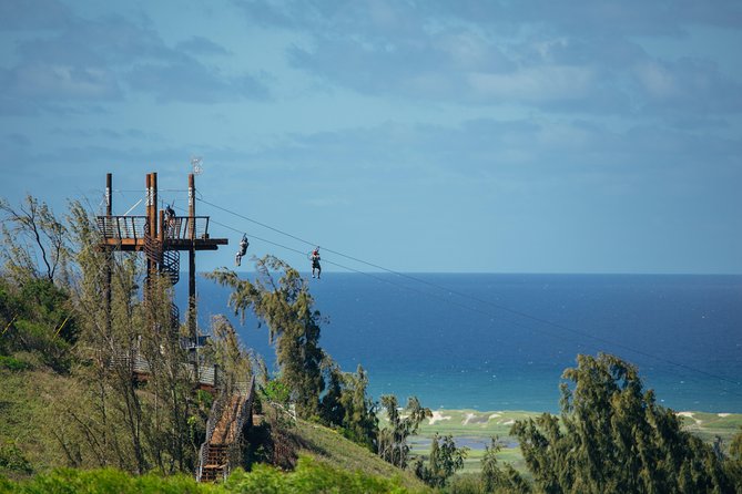 Oahu's North Shore: 8-Line Zipline Adventure - North Shore Photo Stops: Banzai Pipeline and the Meaning of Kahuku