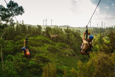Oahu's North Shore: 8-Line Zipline Adventure - ATV Up the Mountain: Your Warm-Up Through Hawaiian Jungle