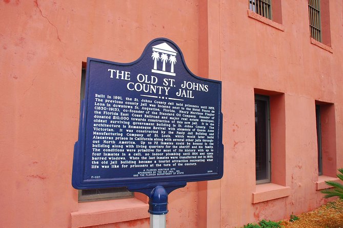 Old Jail Museum Tour in St. Augustine - The guides make the difference: Jed, Patrick, Benny, Louis, Walter